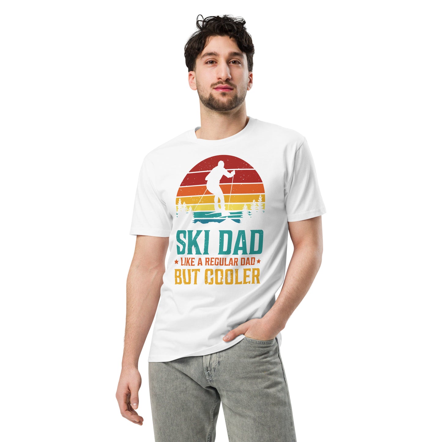 Snowboard dad like a regular dad only way Cooler Unisex t-shirt