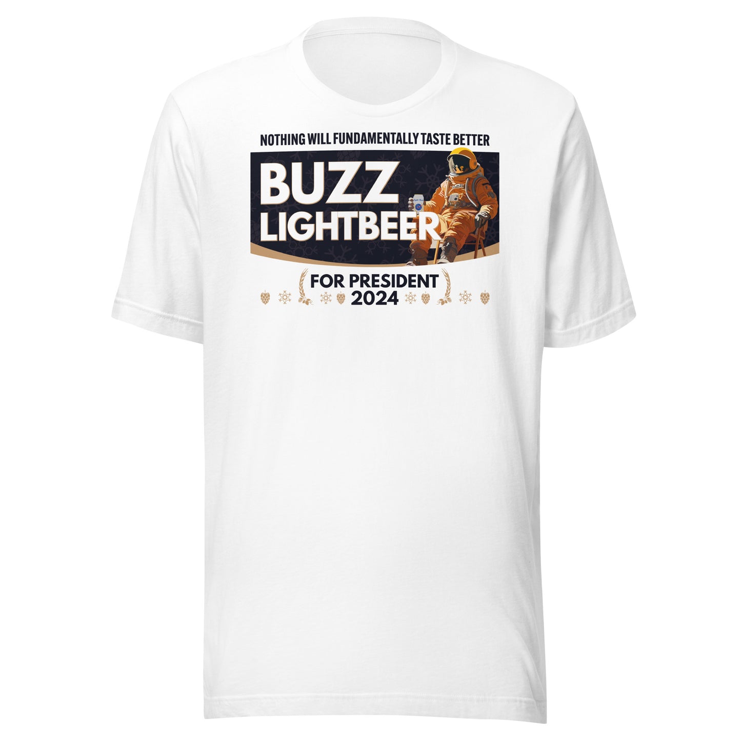 Buzz Lightbeer For President 2024 Unisex t-shirt