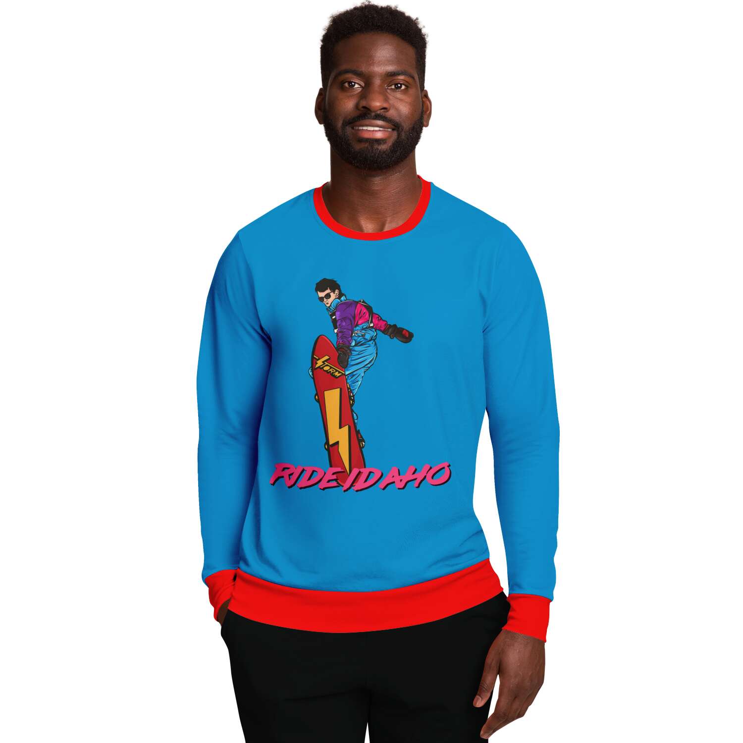 Ride Idaho Ugly Christmas Sweater - Powderaddicts