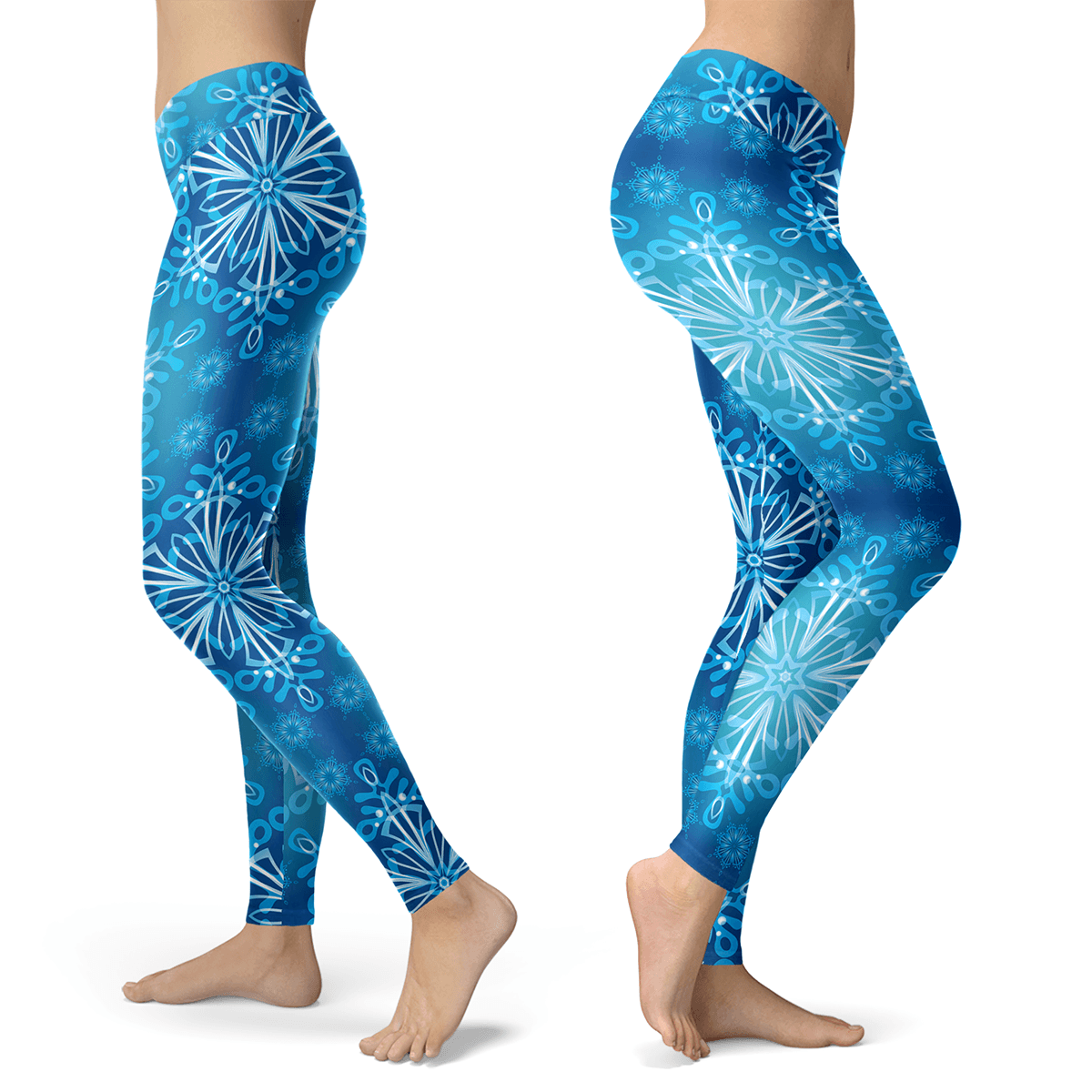 Snow Pattern Leggings - Powderaddicts