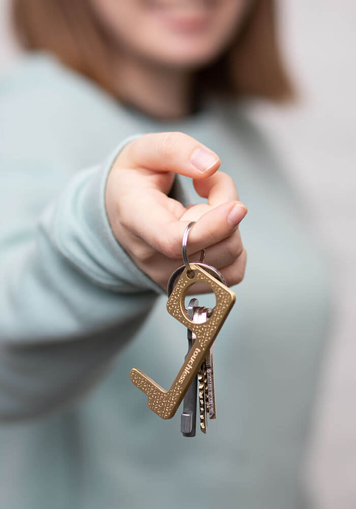 PERSONALIZED Engraved Brass Touch Tool - Powderaddicts