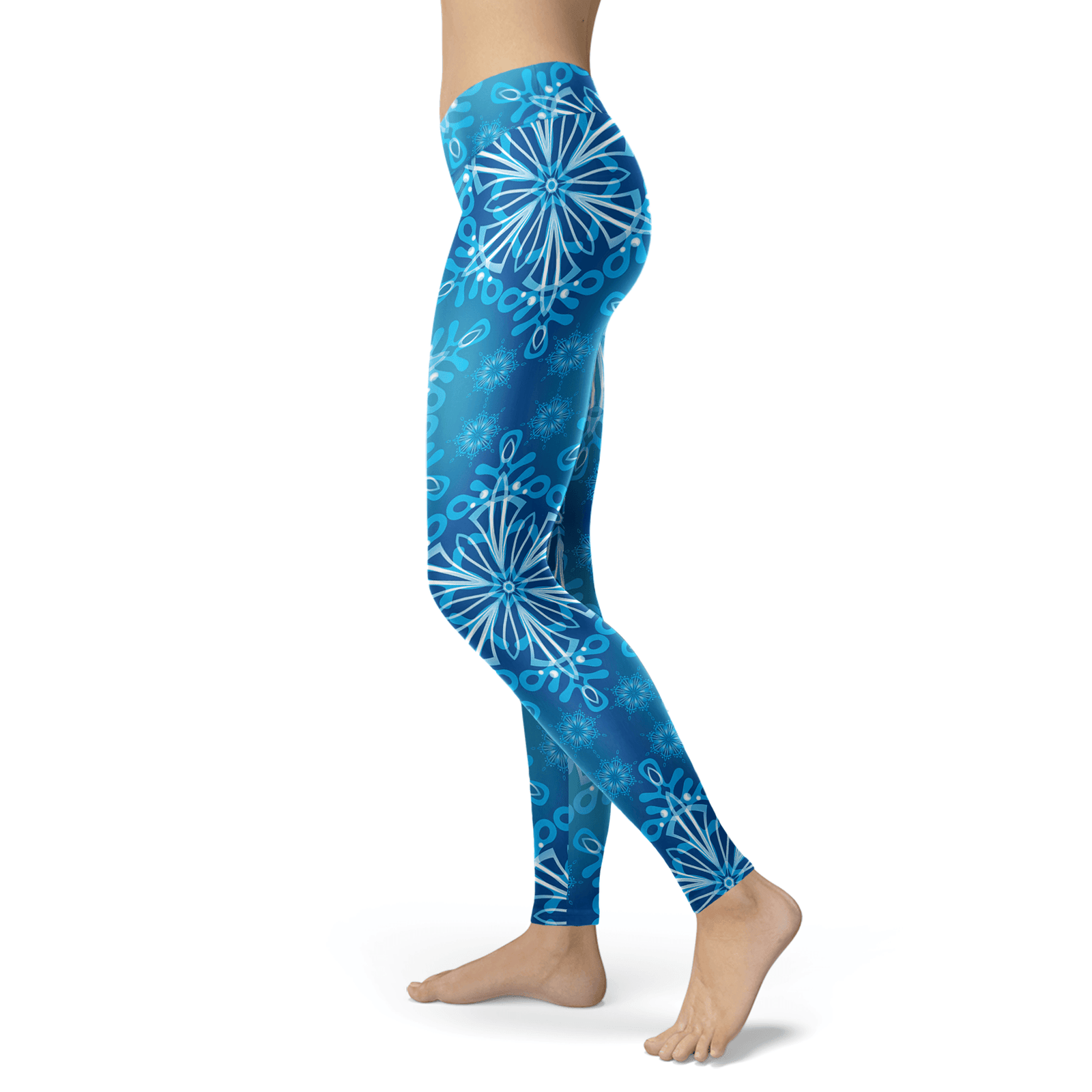 Snow Pattern Leggings - Powderaddicts