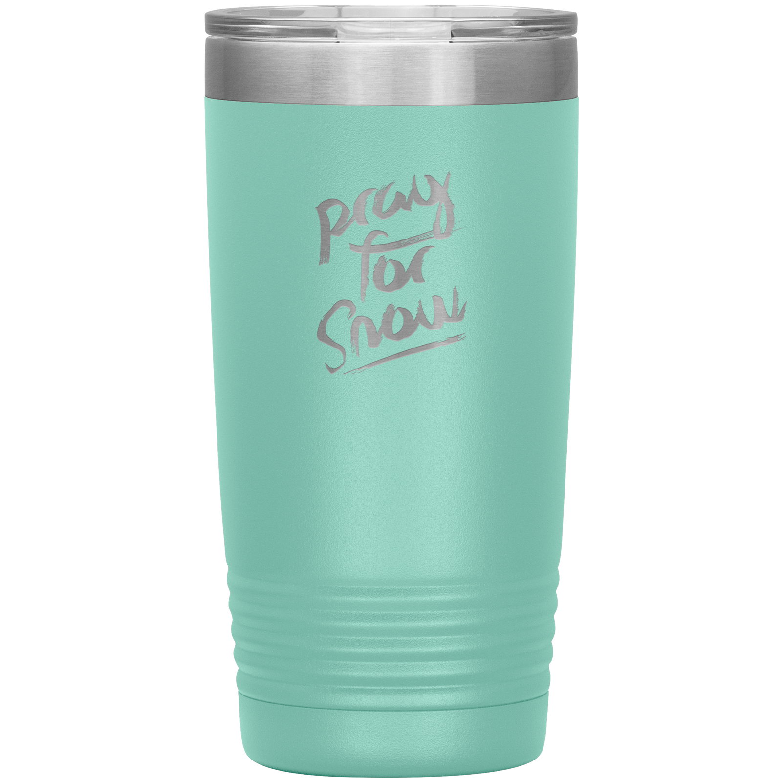 Pray For Snow Back 20oz Tumbler - Powderaddicts
