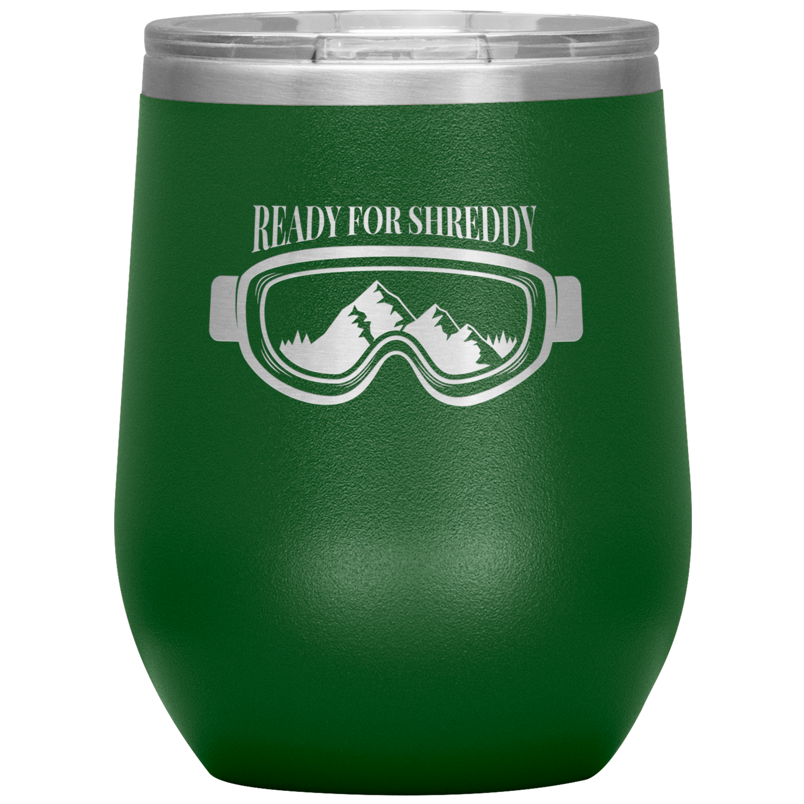 Ready For Shreddy Wine 12oz Tumbler - Powderaddicts