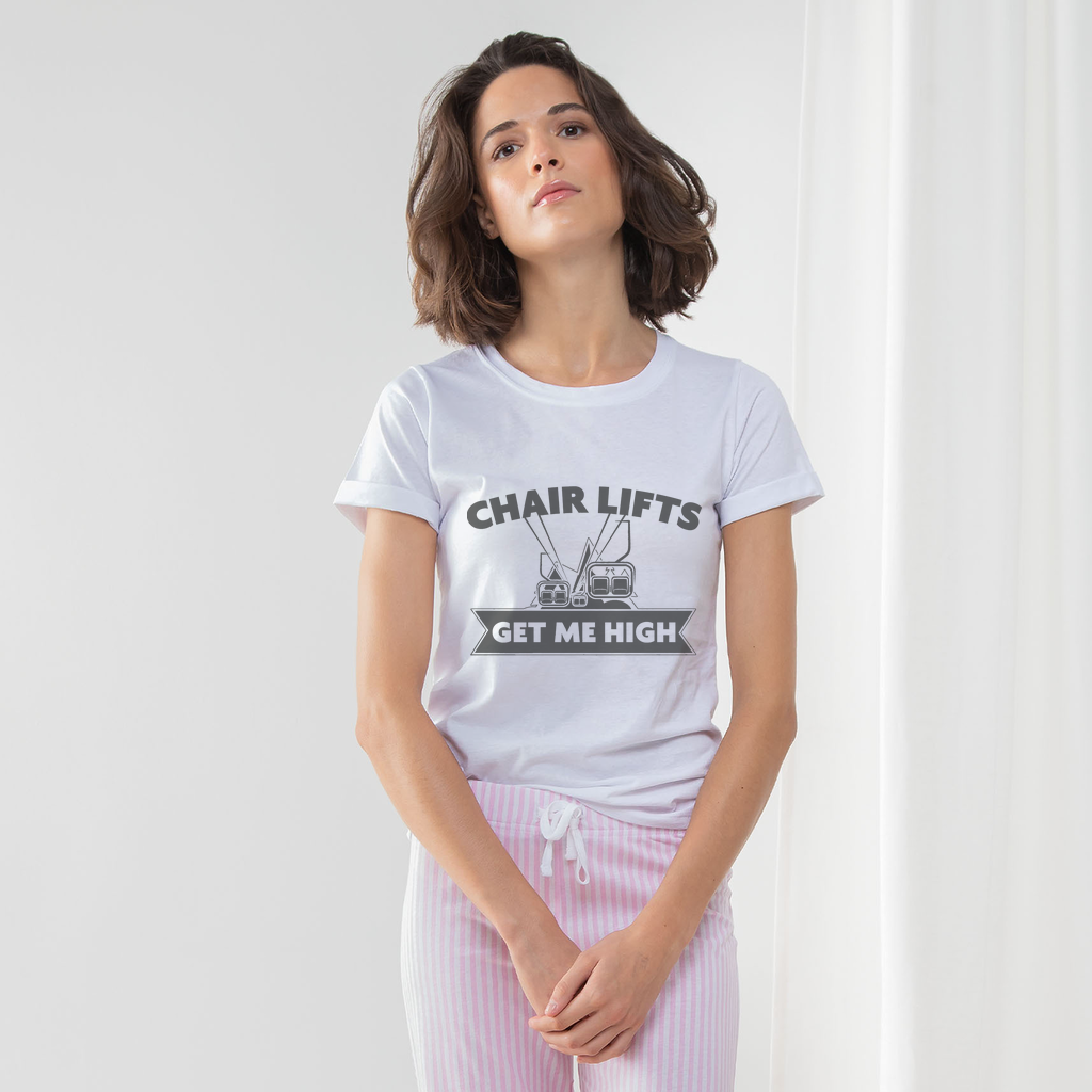 Chairlifts Get Me High Pajama Set - Powderaddicts