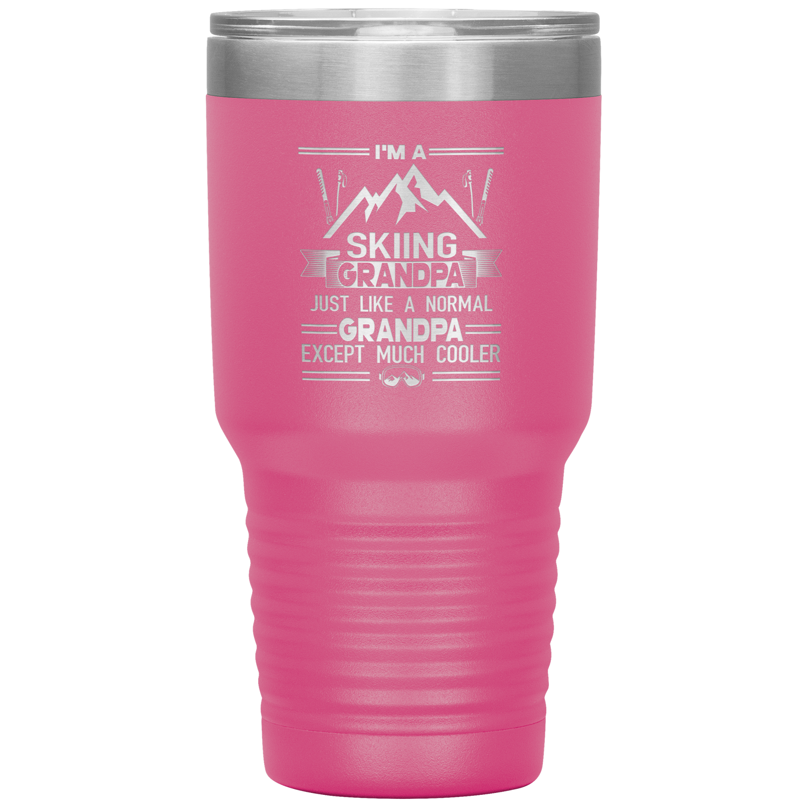 I'm A Skiing Mom 30oz Tumbler - Powderaddicts