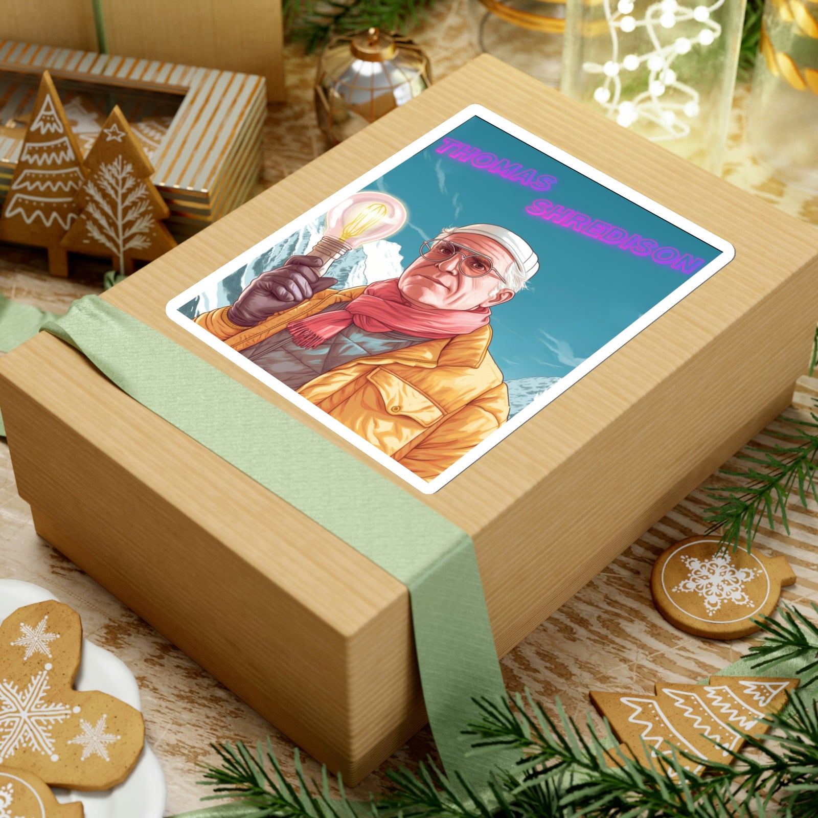 Thomas Shredison Kiss-Cut Stickers