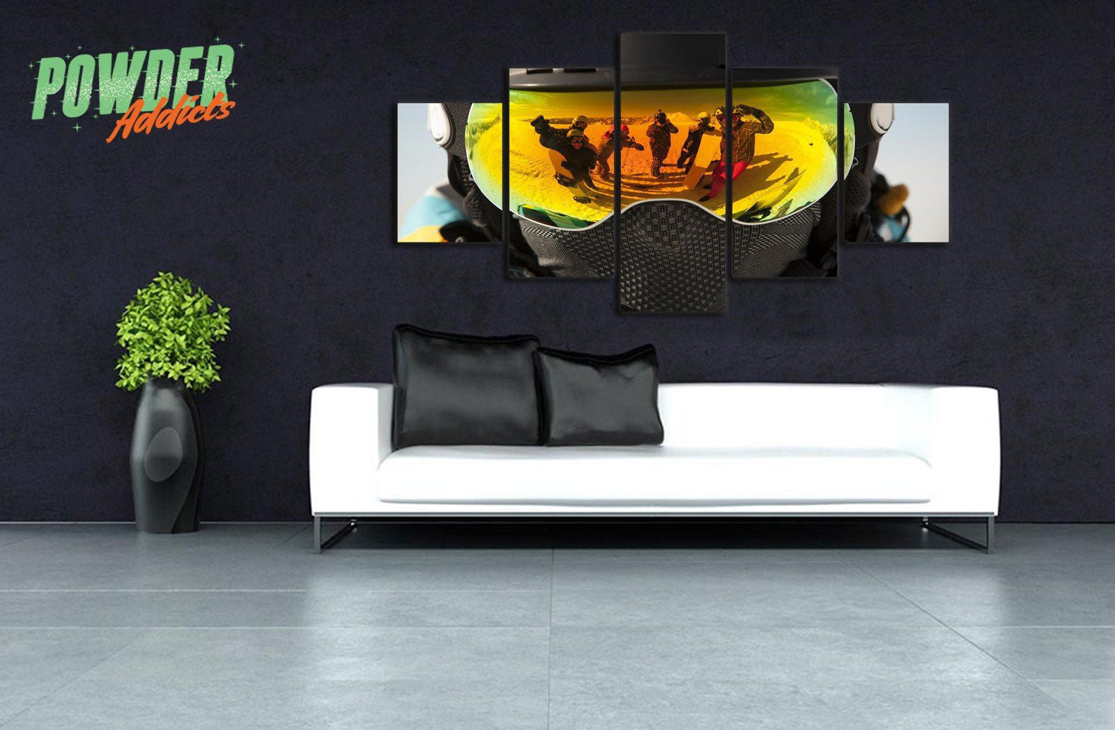 Powder Friends 5 Piece Canvas - Powderaddicts