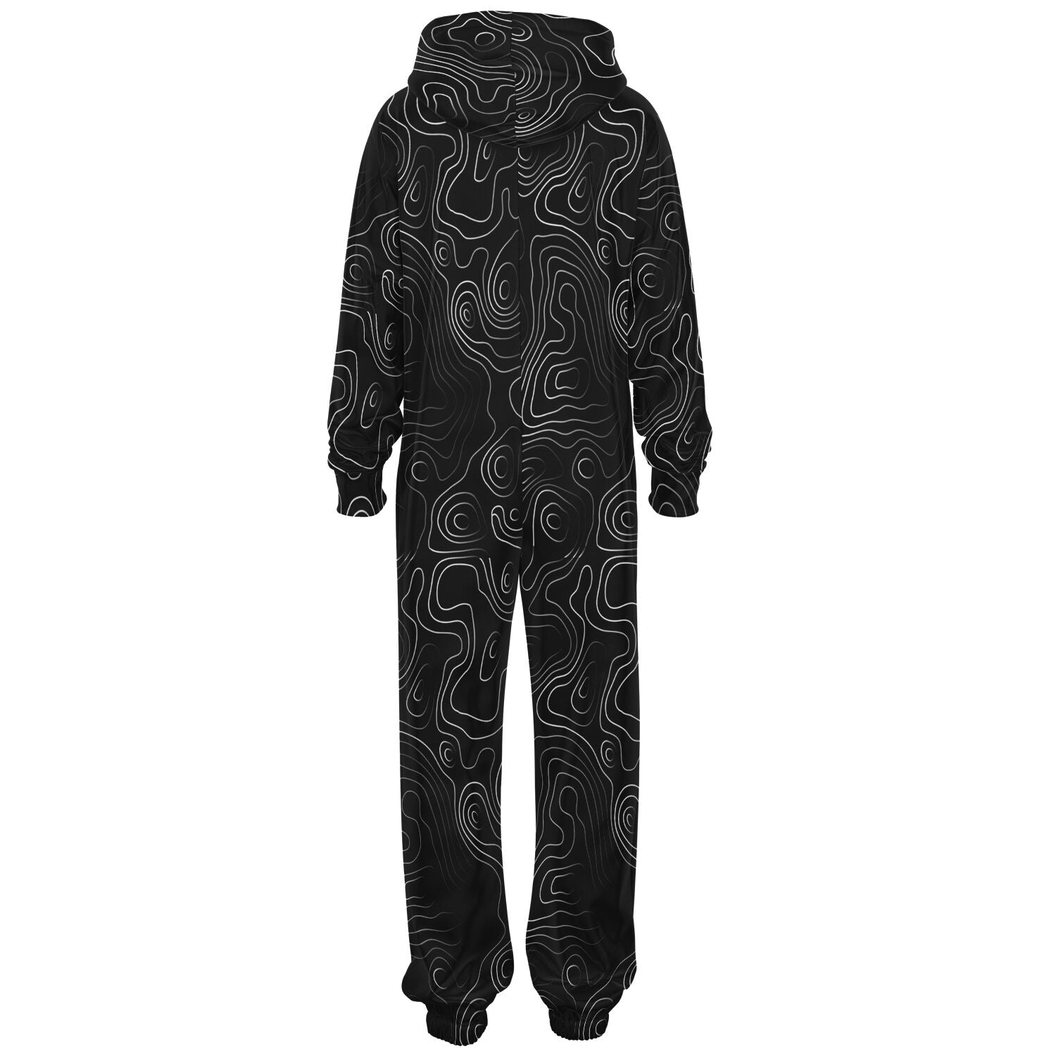 Black Topo Adult Unisex Jumpsuit
