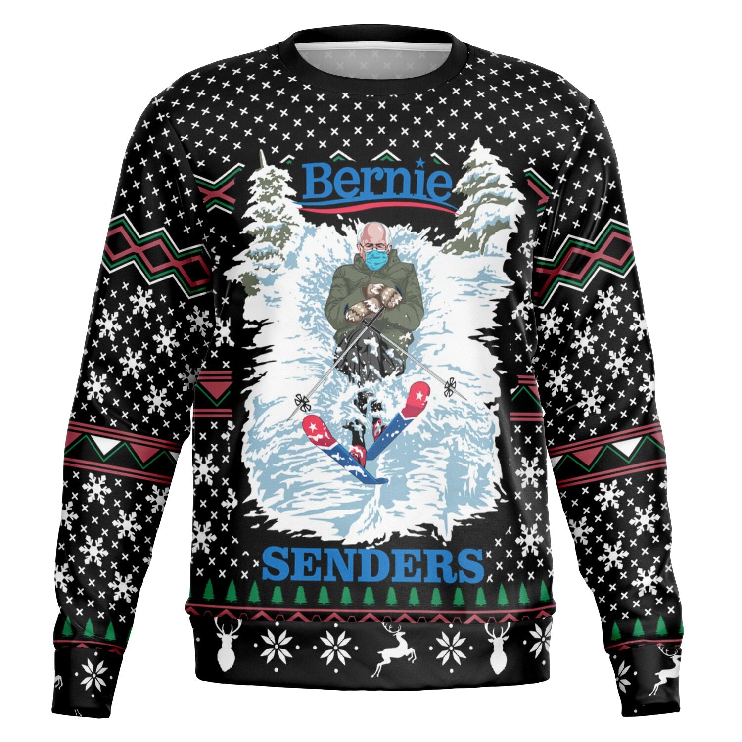 Bernie Senders Ugly Christmas Sweater - Crisp Print