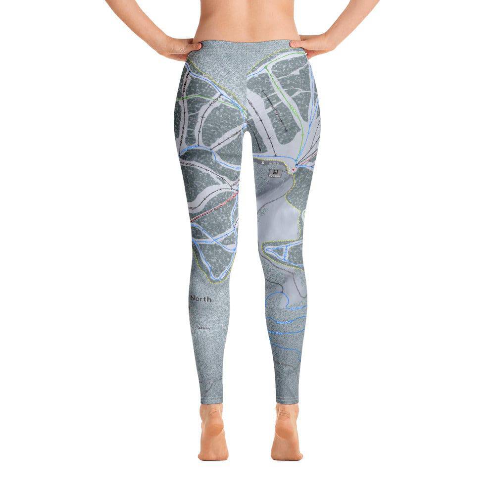 49 Degrees North, Washington Ski Trail Map Women's Base Layer Bottom - Powderaddicts