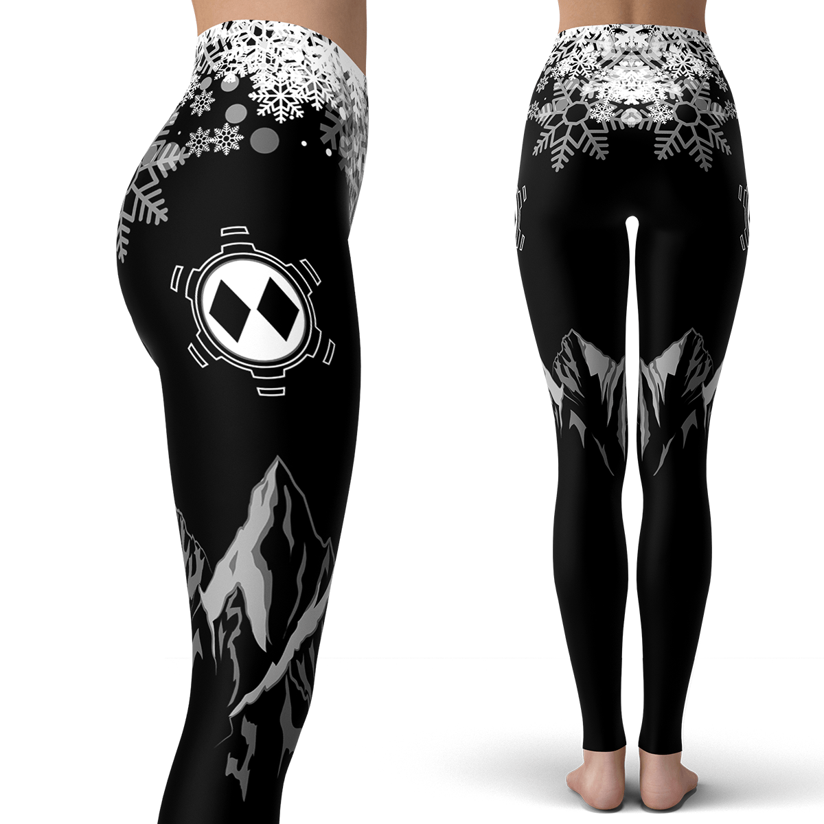 Black Diamond Life Leggings - Powderaddicts