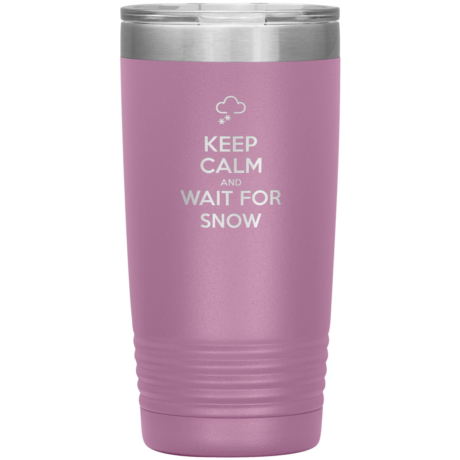 Keep Calm And Wait For Snow 20oz Tumbler - Powderaddicts