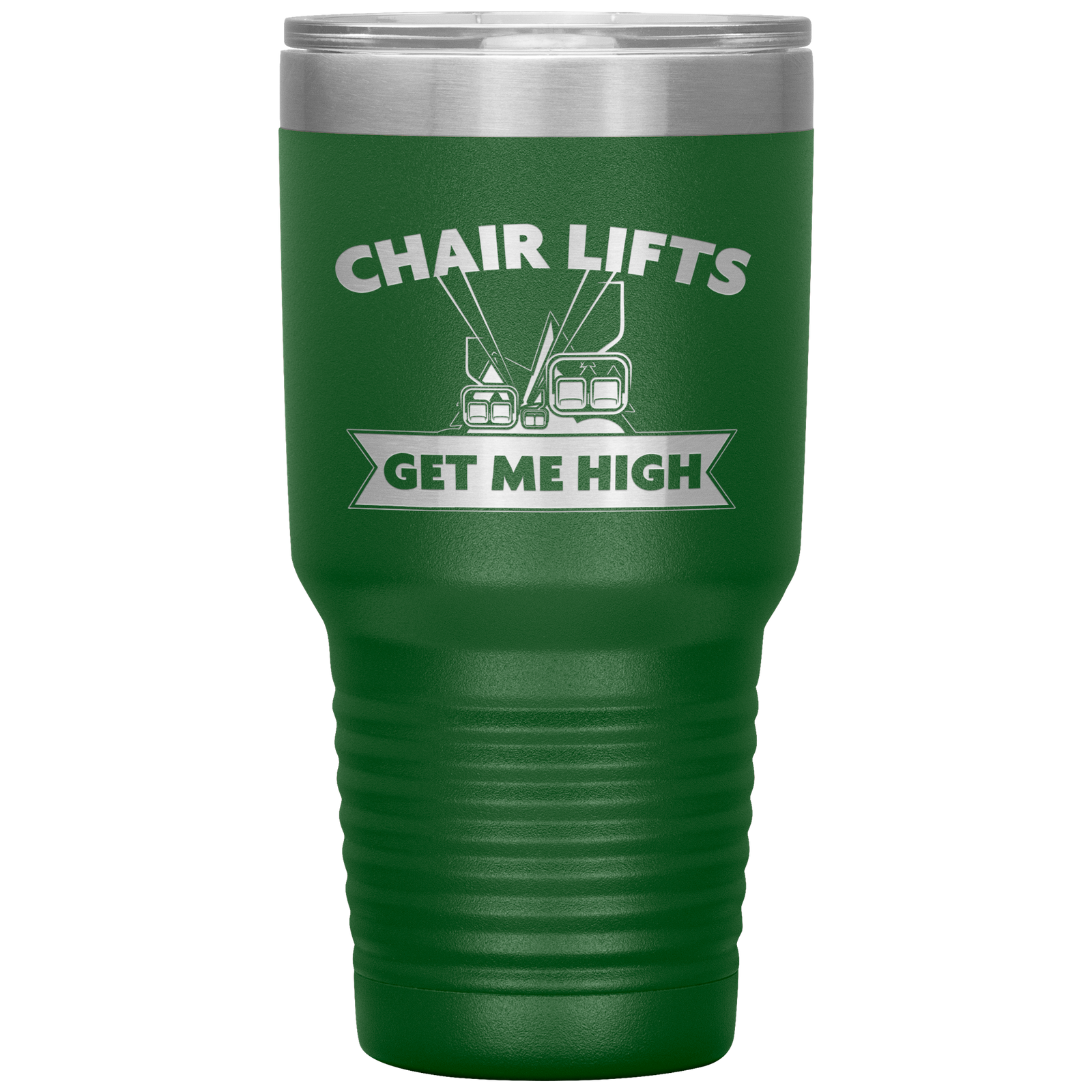 Chairlifts Get Me High 30oz Tumbler - Powderaddicts