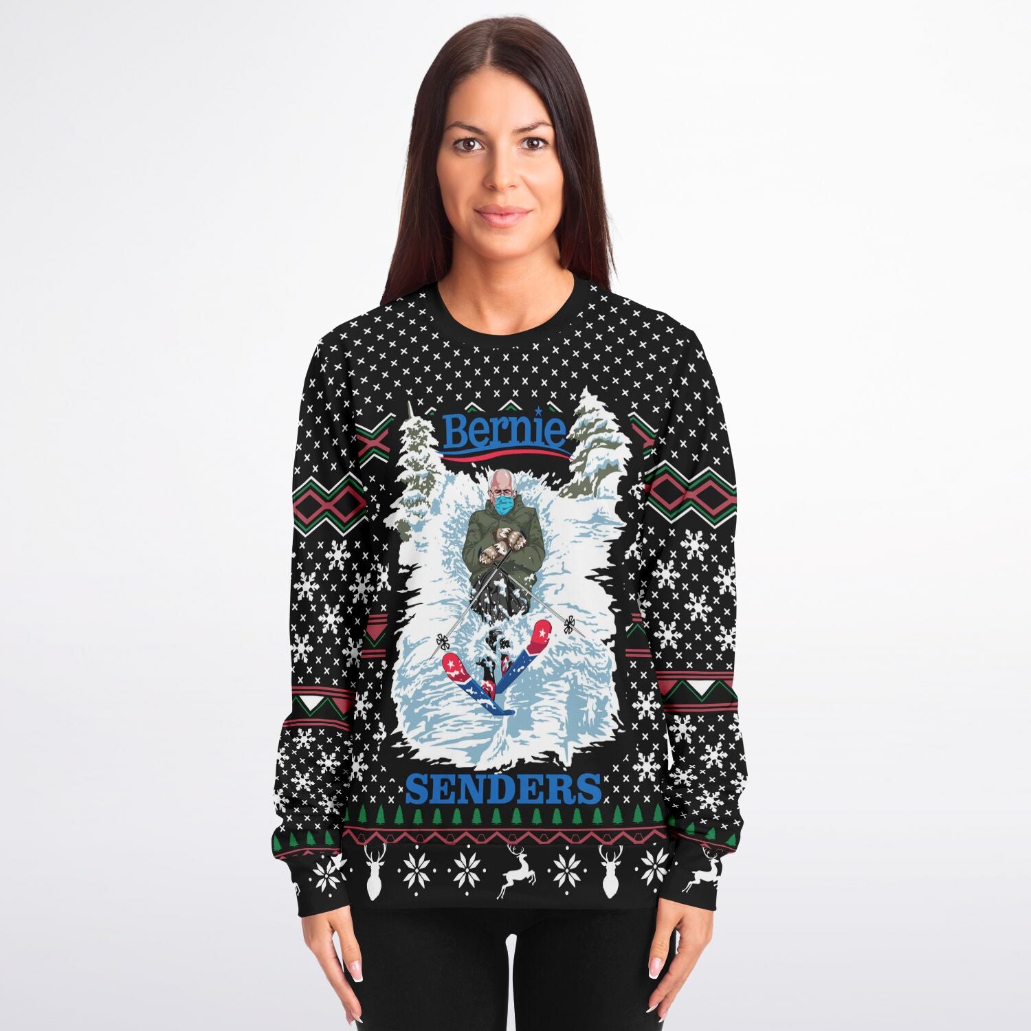 Bernie Senders Ugly Christmas Sweater - Crisp Print