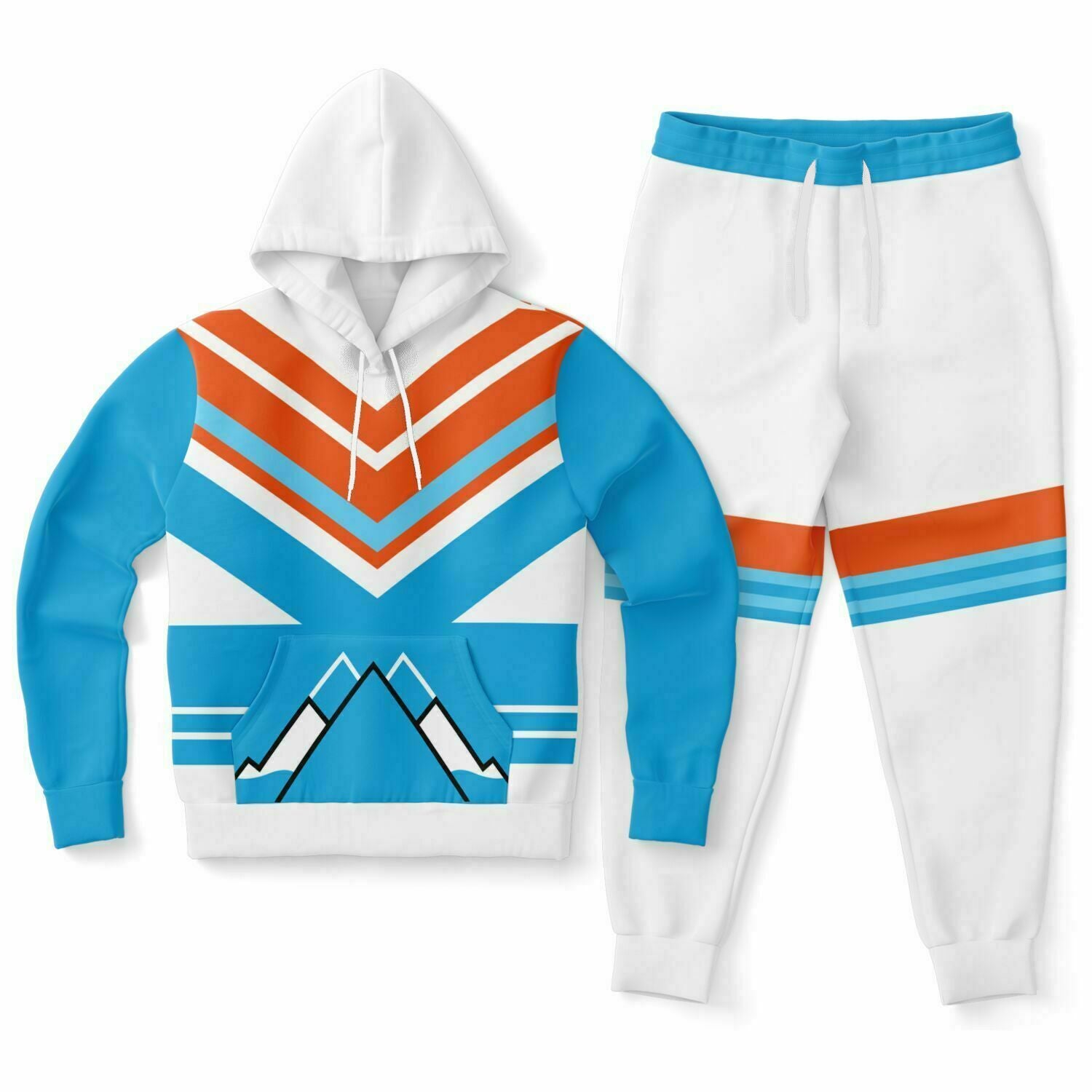 Fashion Hoodie & Jogger - Throwback Downhill