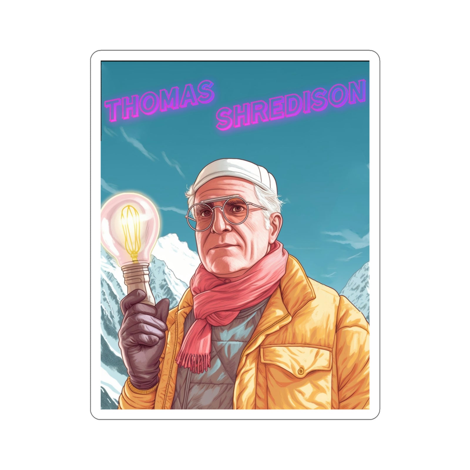 Thomas Shredison Kiss-Cut Stickers