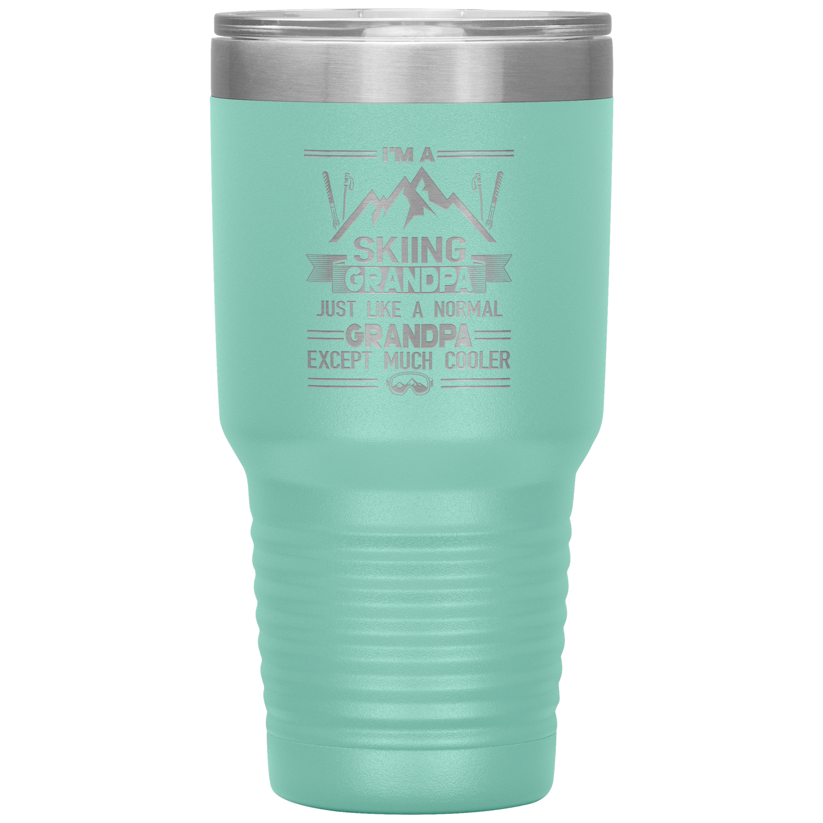 I'm A Skiing Mom 30oz Tumbler - Powderaddicts