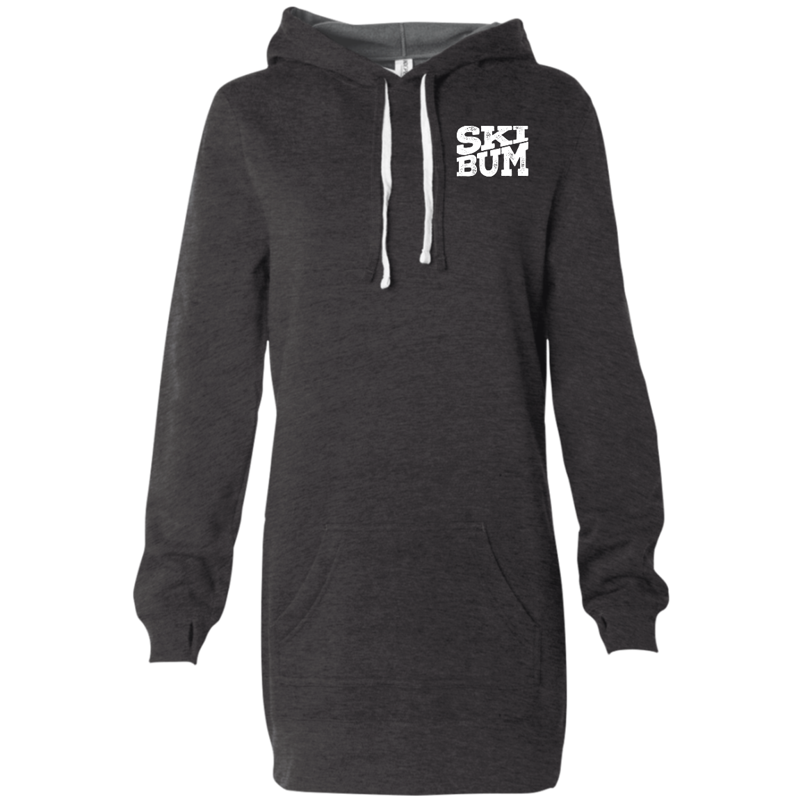 Ski Bum Hooded Pullover Dress - Powderaddicts