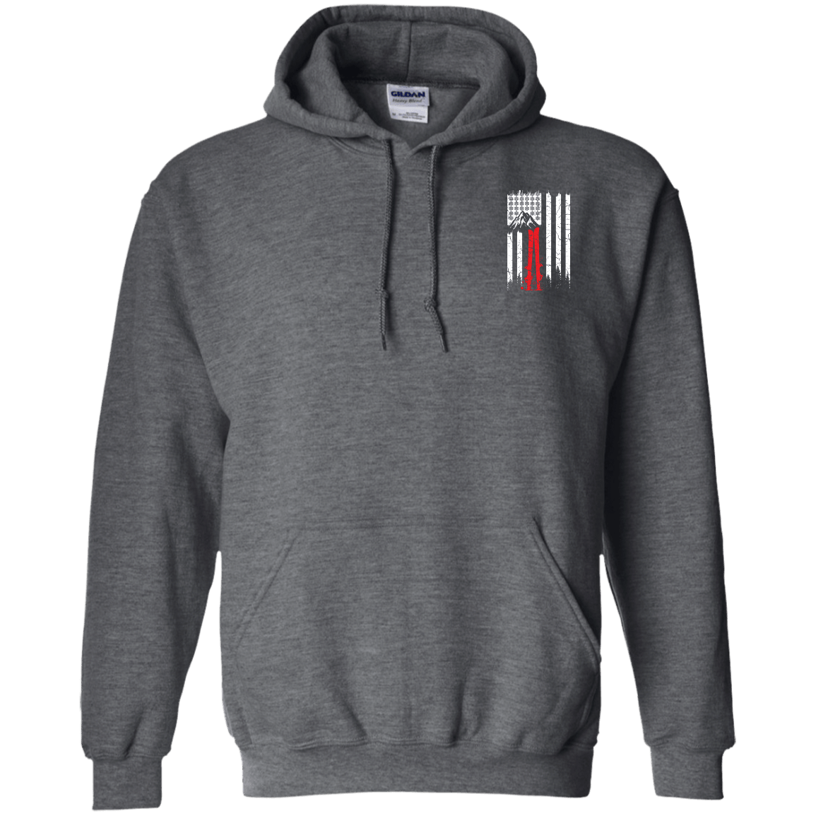 Snowflakes N Stripes Hoodies - Powderaddicts