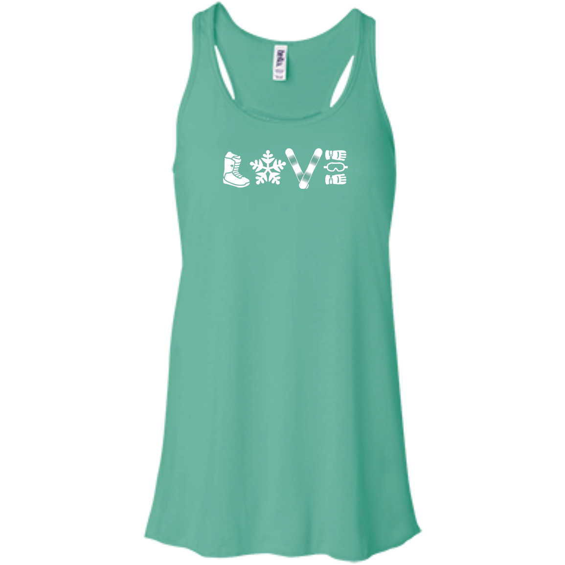 L.O.V.E. Snowboarding Tank Tops - Powderaddicts