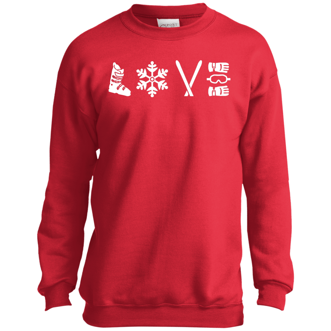 Love Ski Youth Hoodies - Powderaddicts