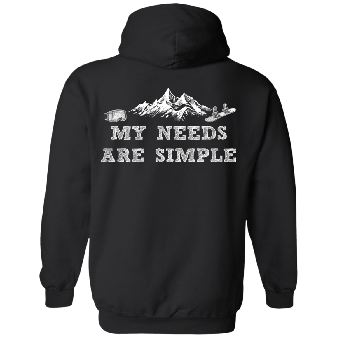 Snowboard Heartbeat + My Needs Are Simple Snowboard - Powderaddicts