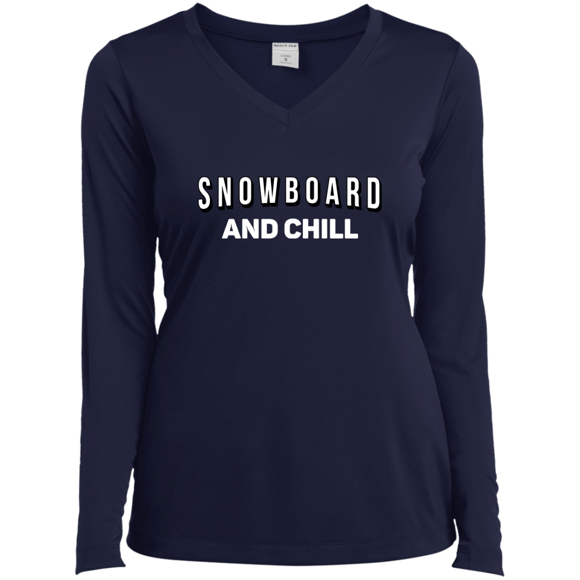 Snowboard And Chill Long Sleeves - Powderaddicts