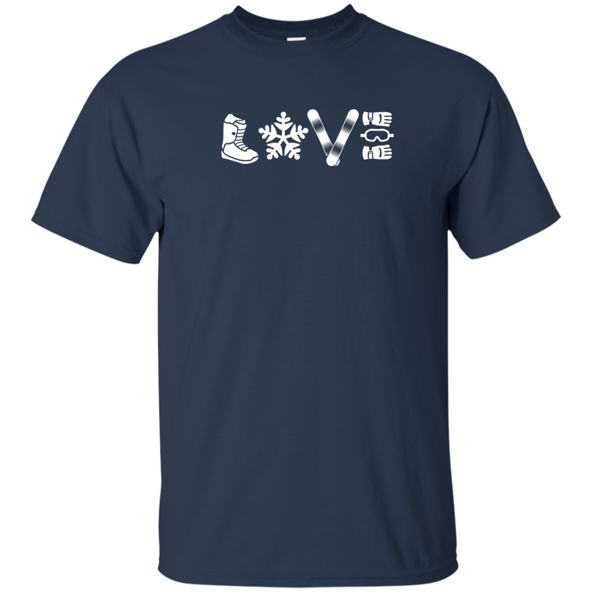 L.O.V.E. Snowboarding Tees - Powderaddicts