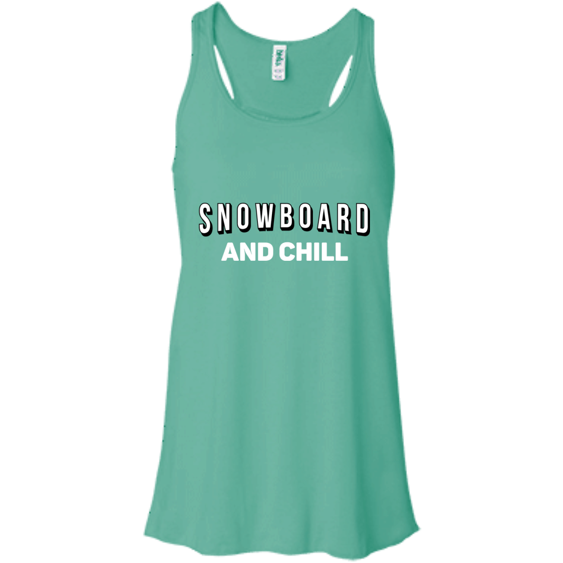 Snowboard and Chill Tank Tops - Powderaddicts