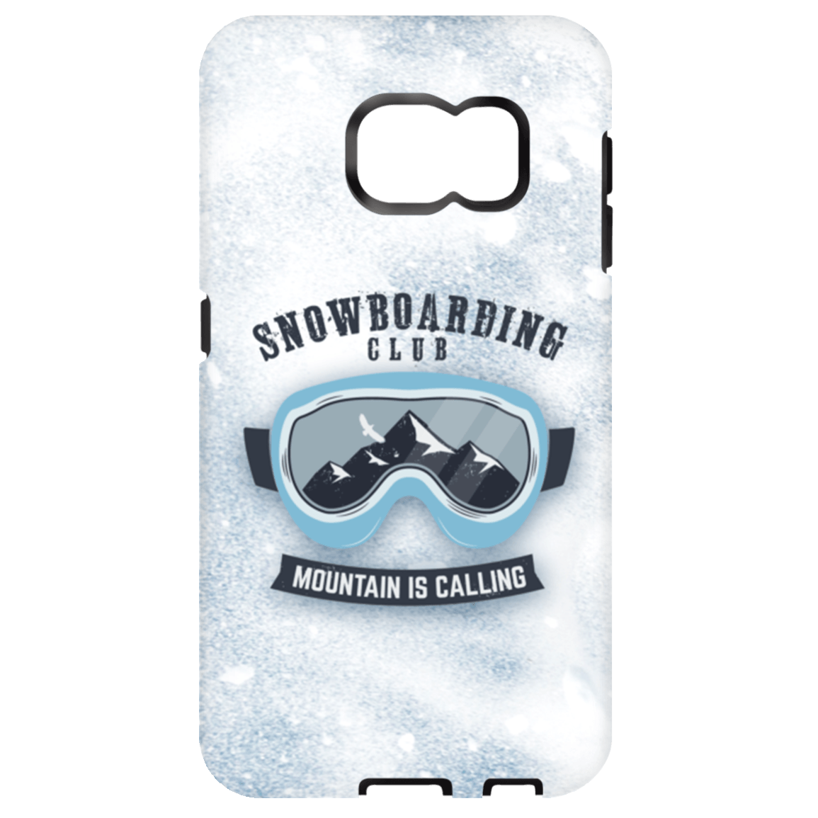 Snowboarding Club Mountain Is Calling Phone Cases - Powderaddicts