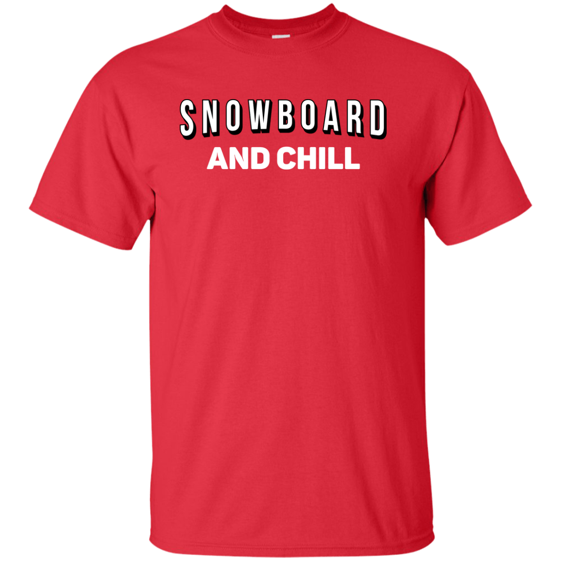 Snowboard and Chill Men's Tees and V-Neck - Powderaddicts
