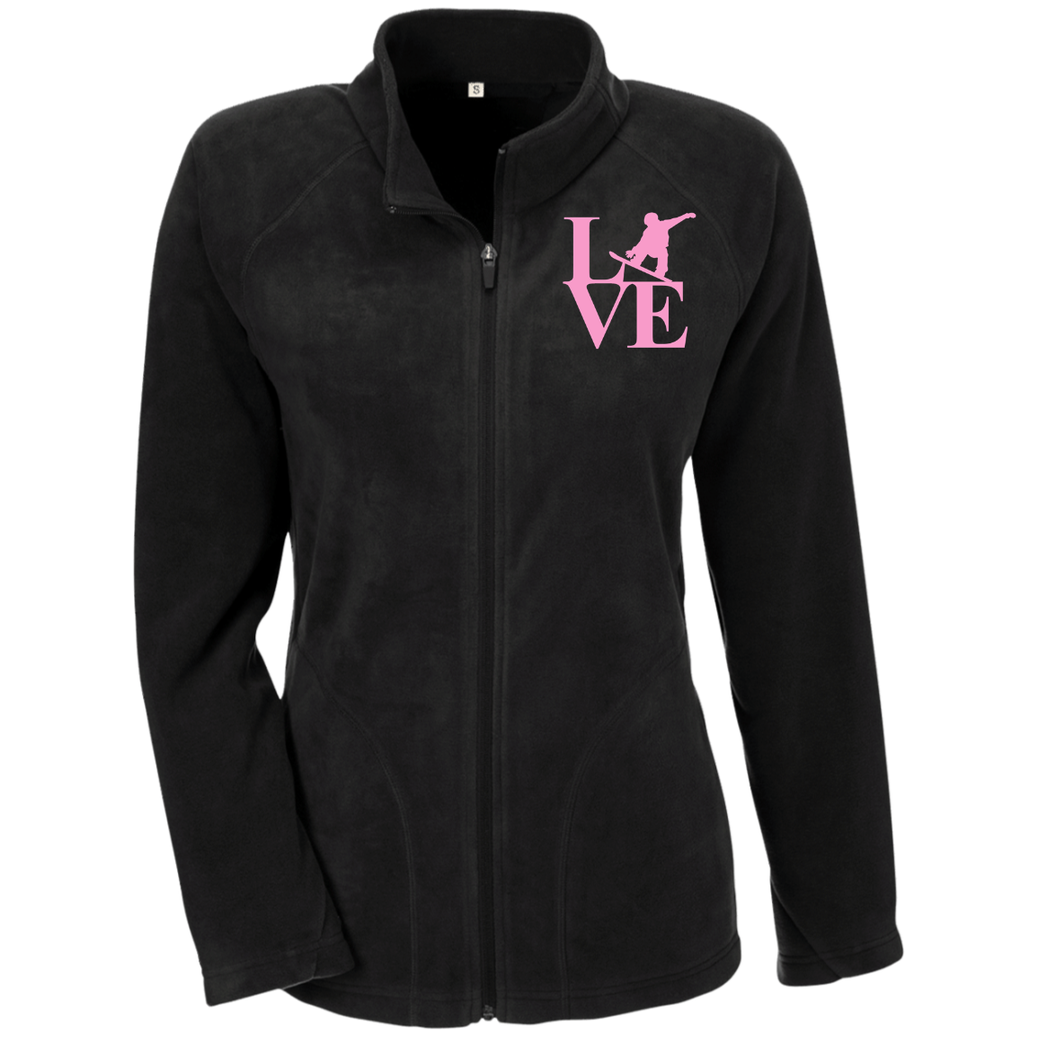 Pink LOVE Snowboard Ladies' Microfleece - Powderaddicts