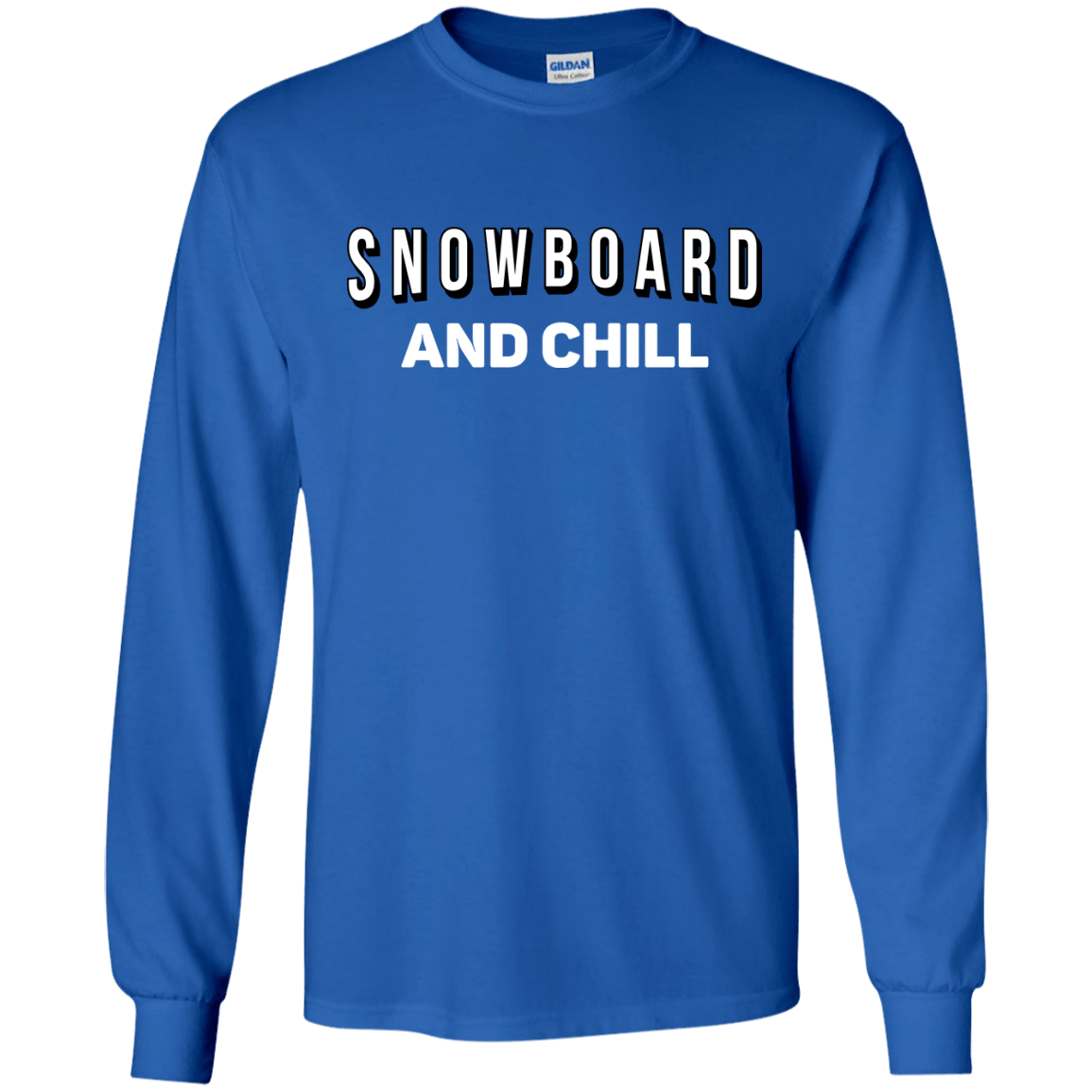 Snowboard And Chill Long Sleeves - Powderaddicts