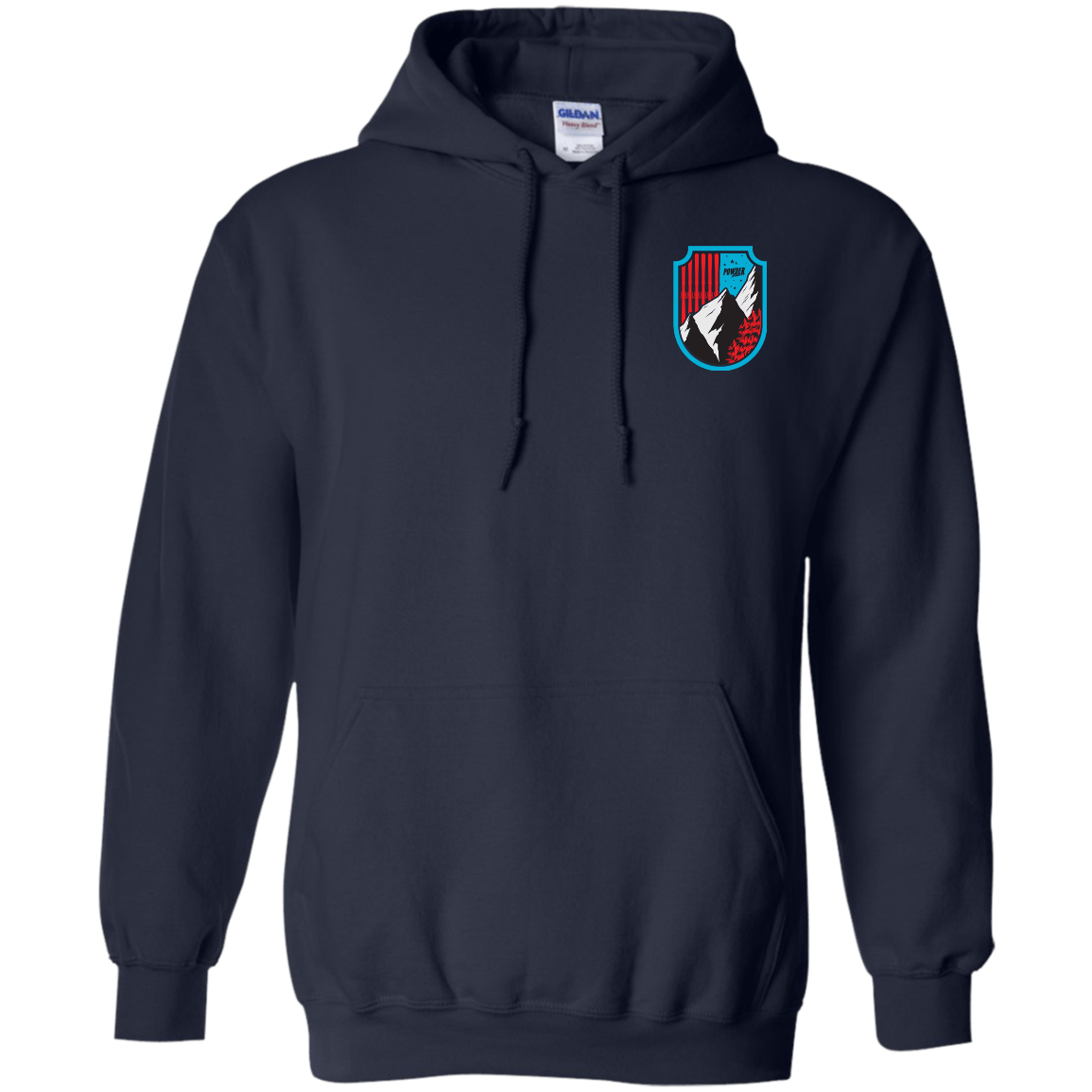 Ski Flag Hoodies - Powderaddicts