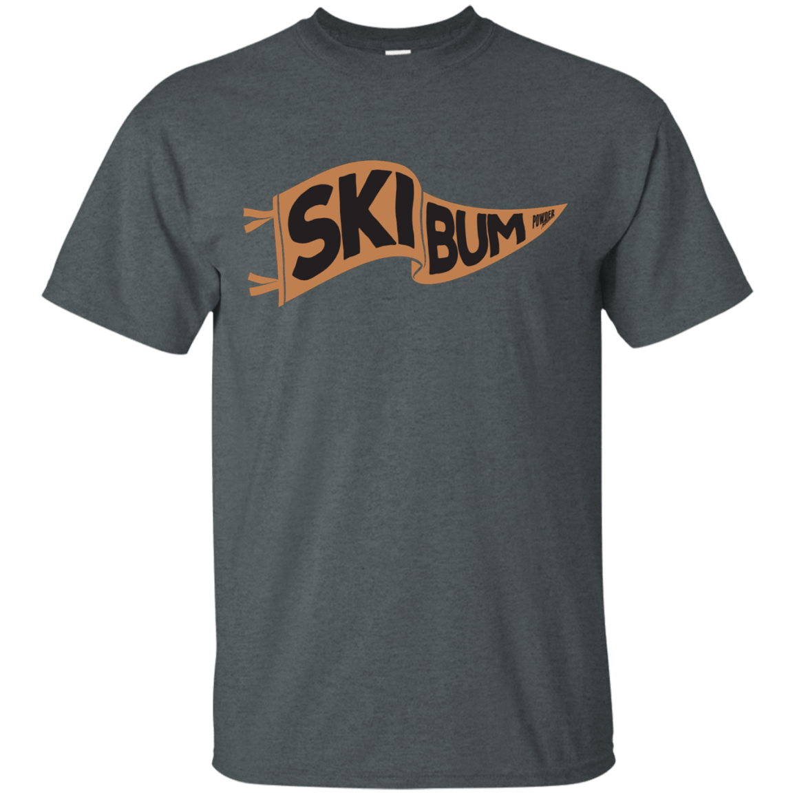Ski Bum Men's Tees and V-Neck - Powderaddicts