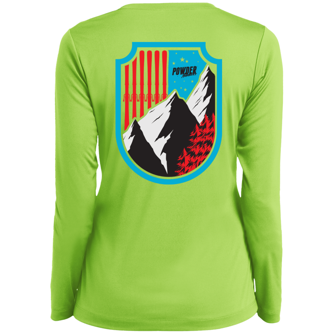 Ski Flag Long Sleeves - Powderaddicts
