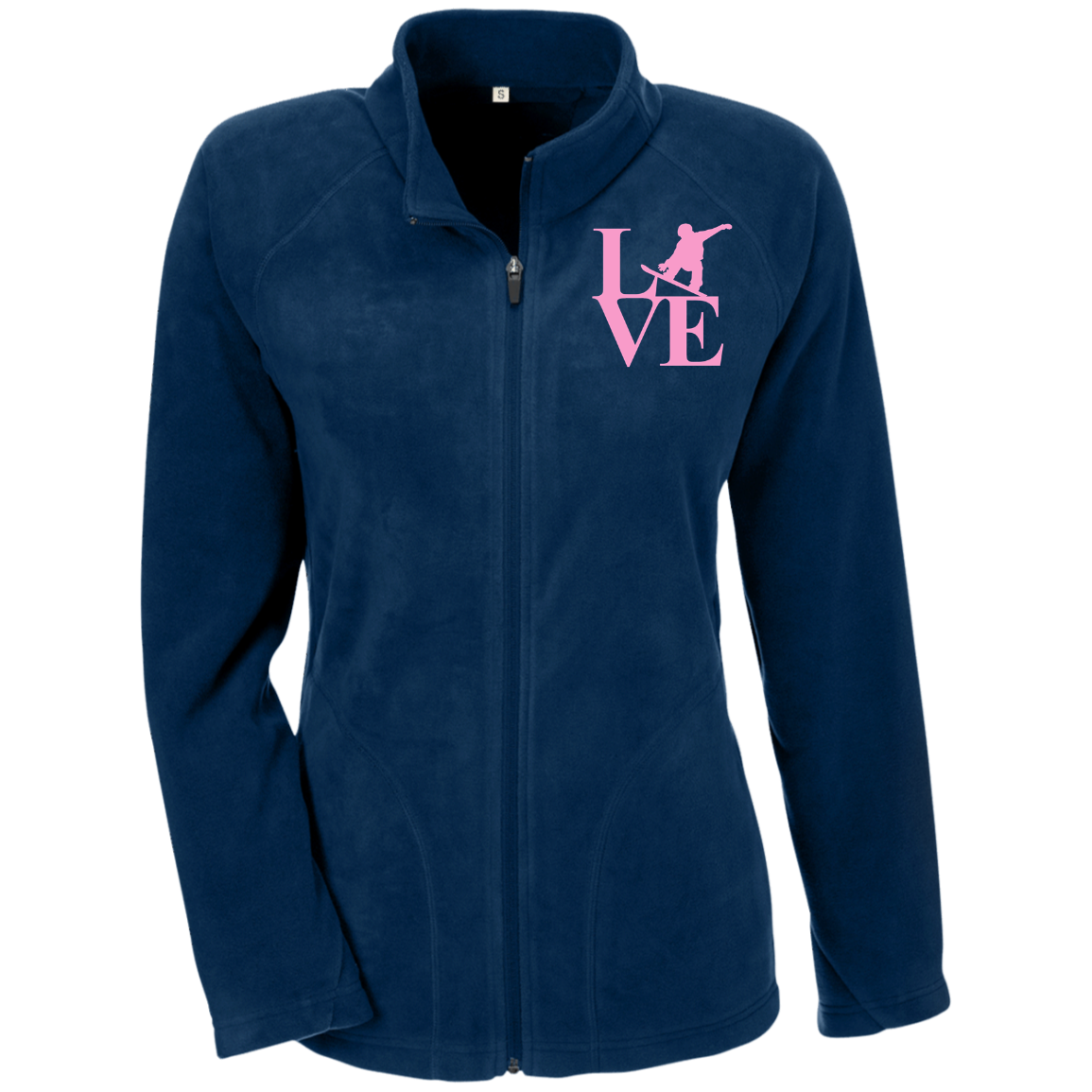 Pink LOVE Snowboard Ladies' Microfleece - Powderaddicts
