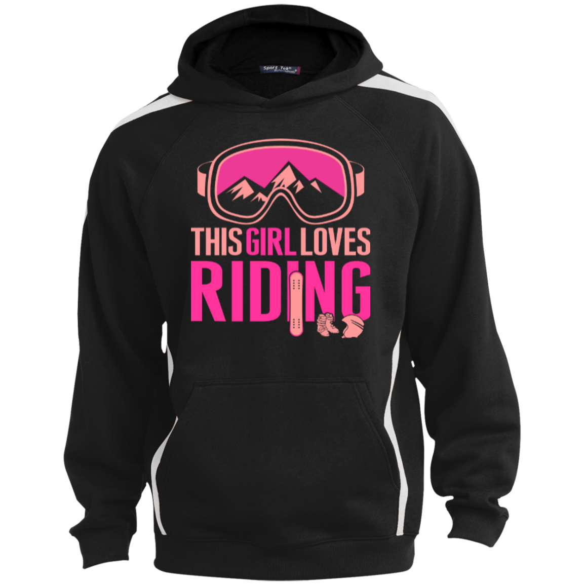 This Girl Loves Riding Youth Hoodies - Powderaddicts