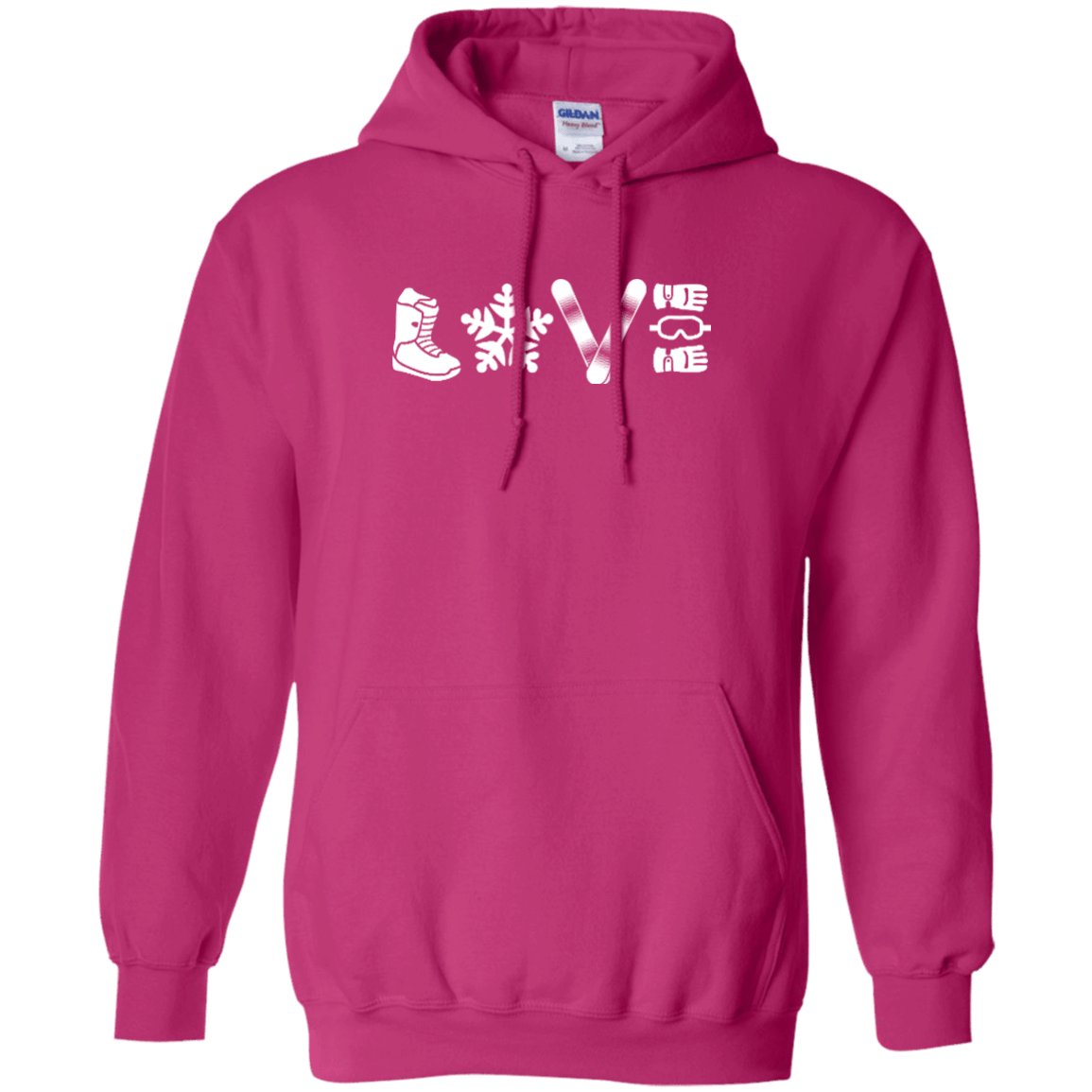 Love Snowboard Hoodies Heliconia - Powderaddicts