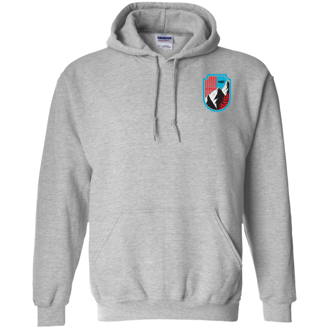 Ski Flag Hoodies - Powderaddicts