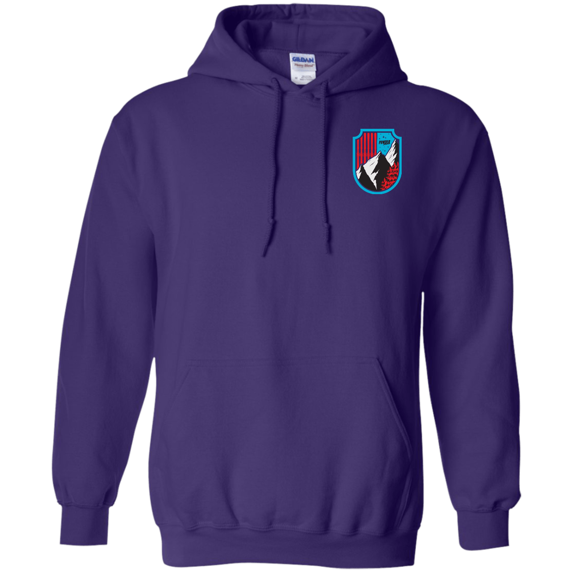 Ski Flag Hoodies - Powderaddicts
