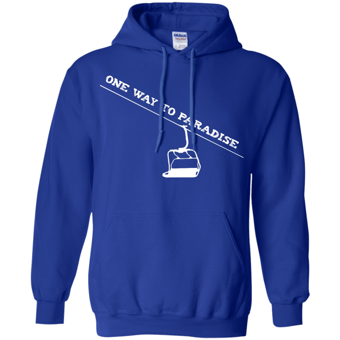 One Way To Paradise Hoodies - Powderaddicts