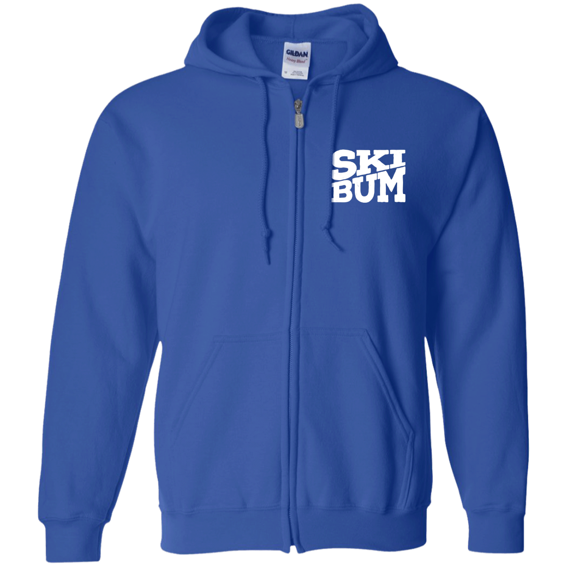 Ski Bum Zip Up Hooded Sweatshirt - Powderaddicts