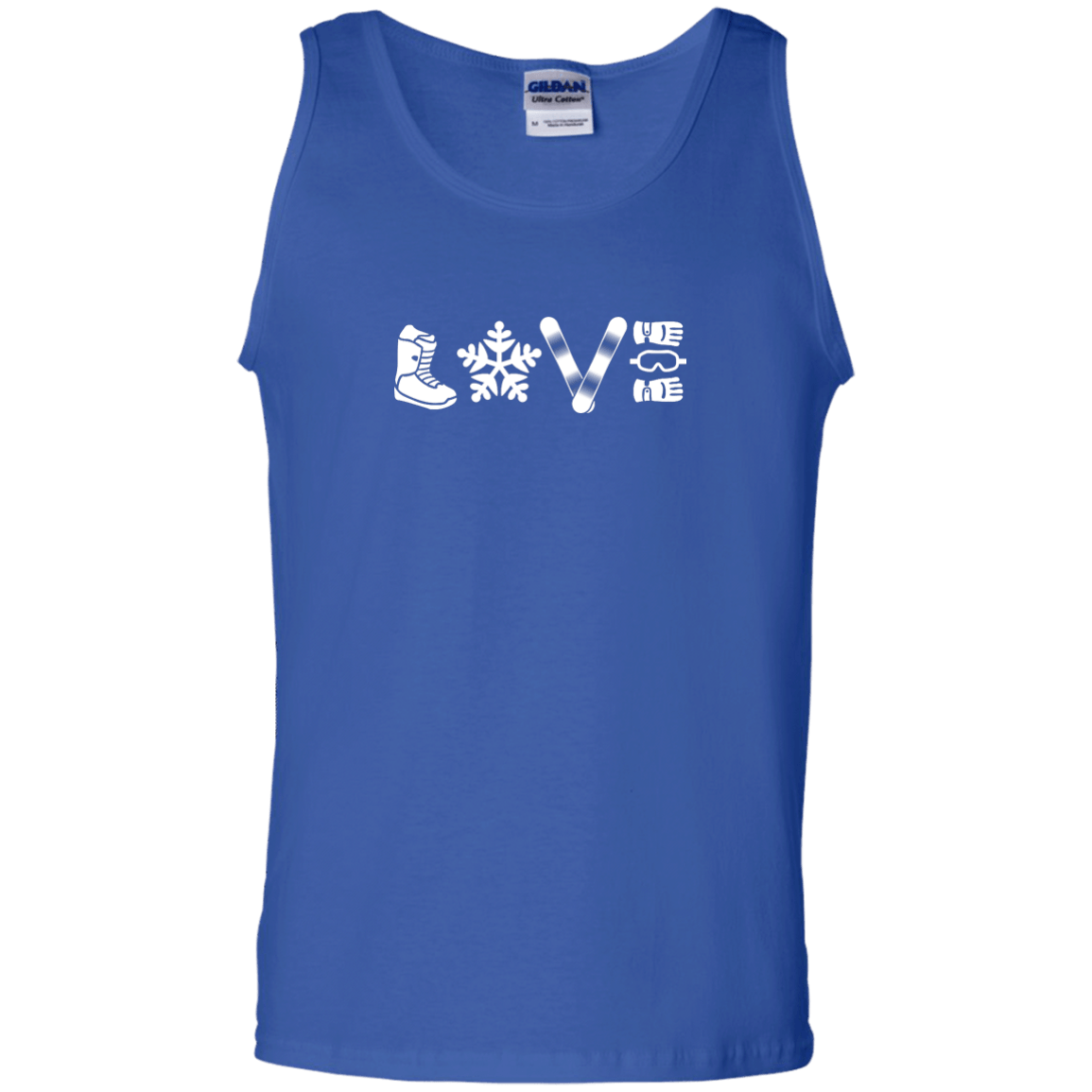 L.O.V.E. Snowboarding Tank Tops - Powderaddicts