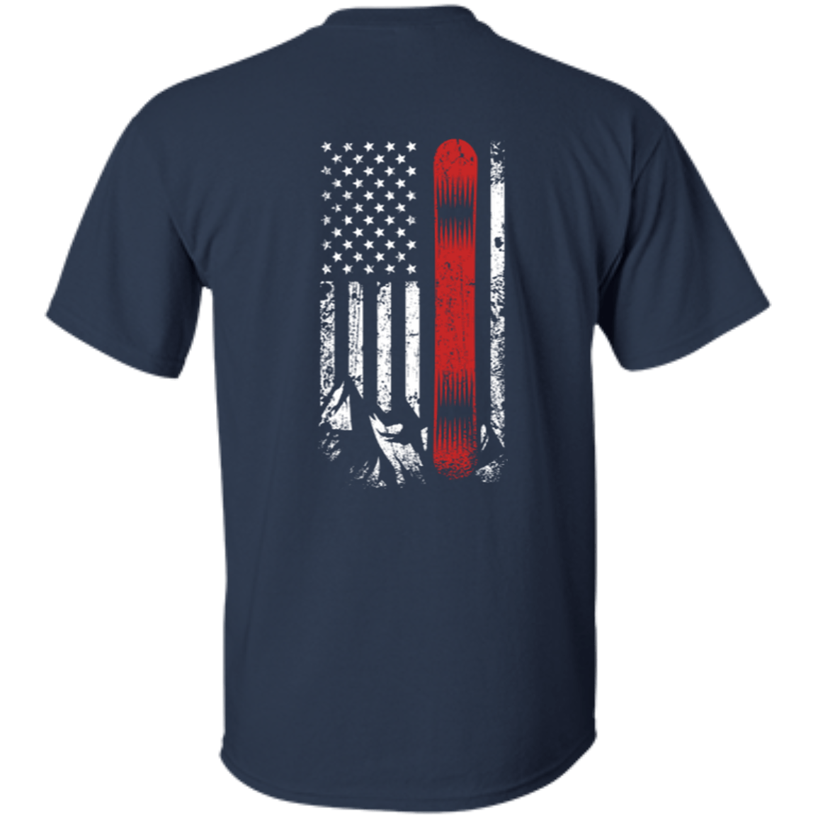 USA Snowboard Flag Youth Tees - Powderaddicts