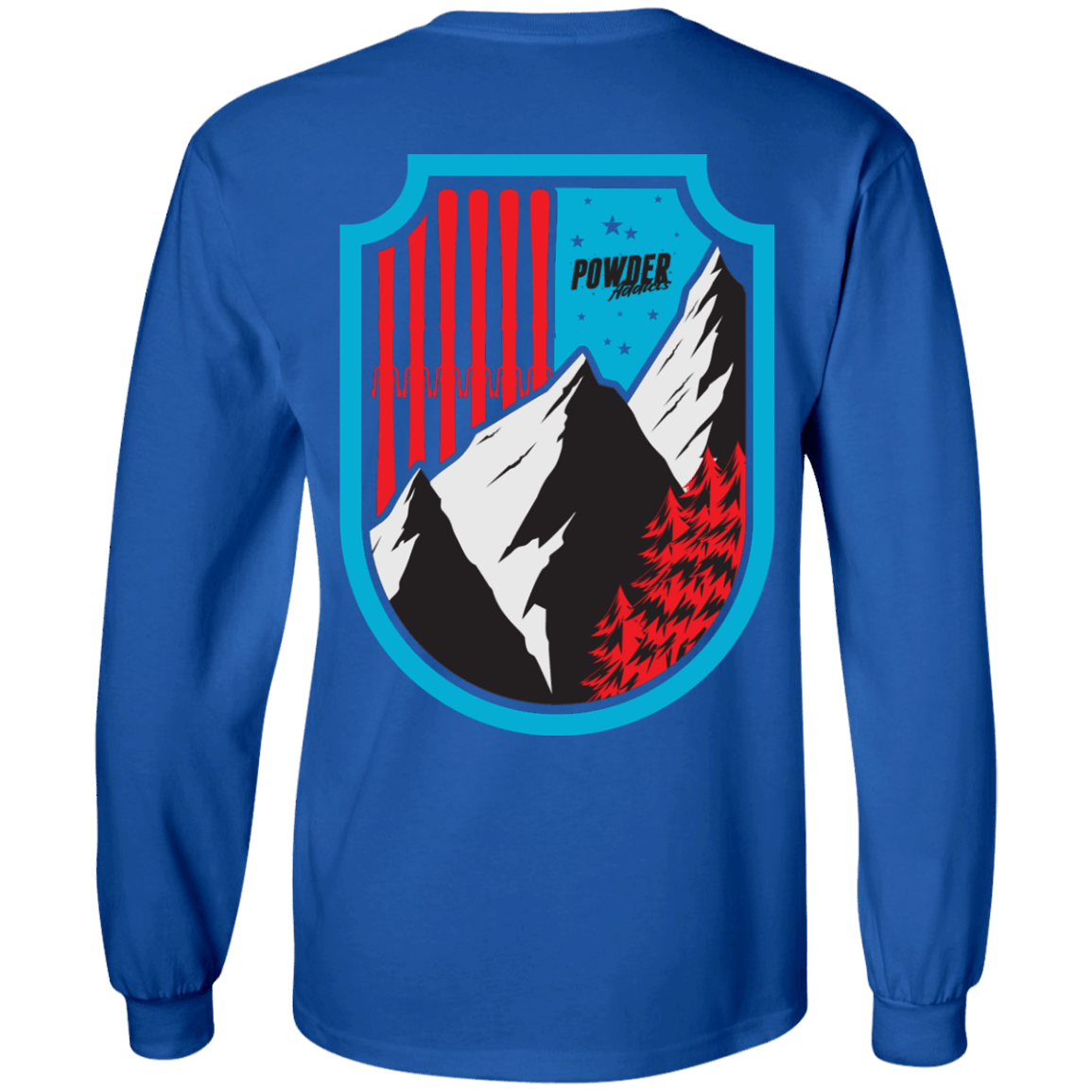Ski Flag Long Sleeves - Powderaddicts