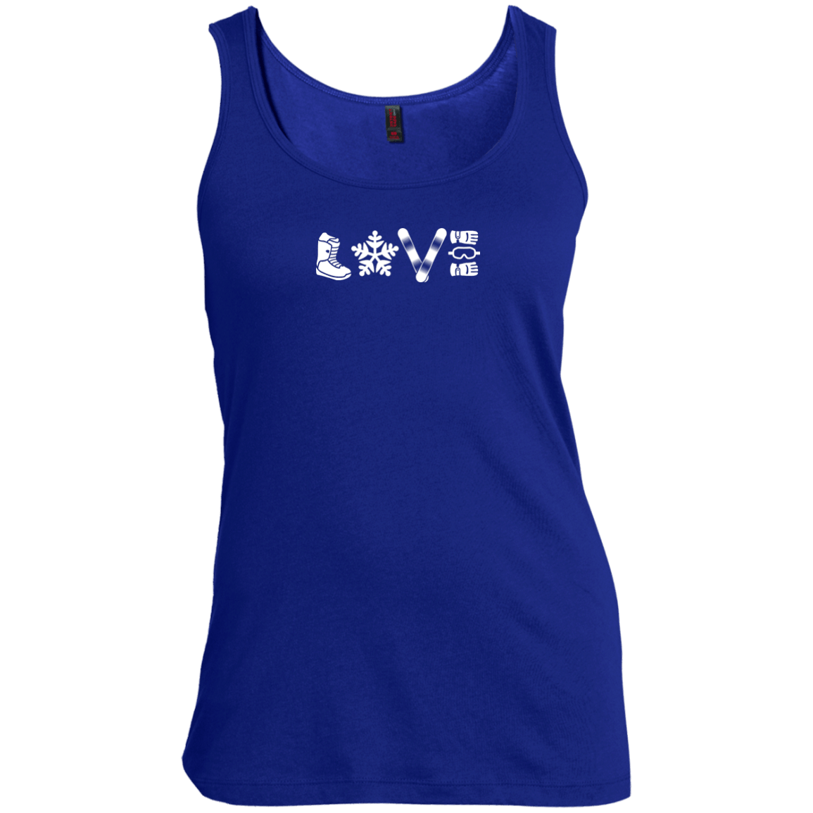 L.O.V.E. Snowboarding Tank Tops - Powderaddicts