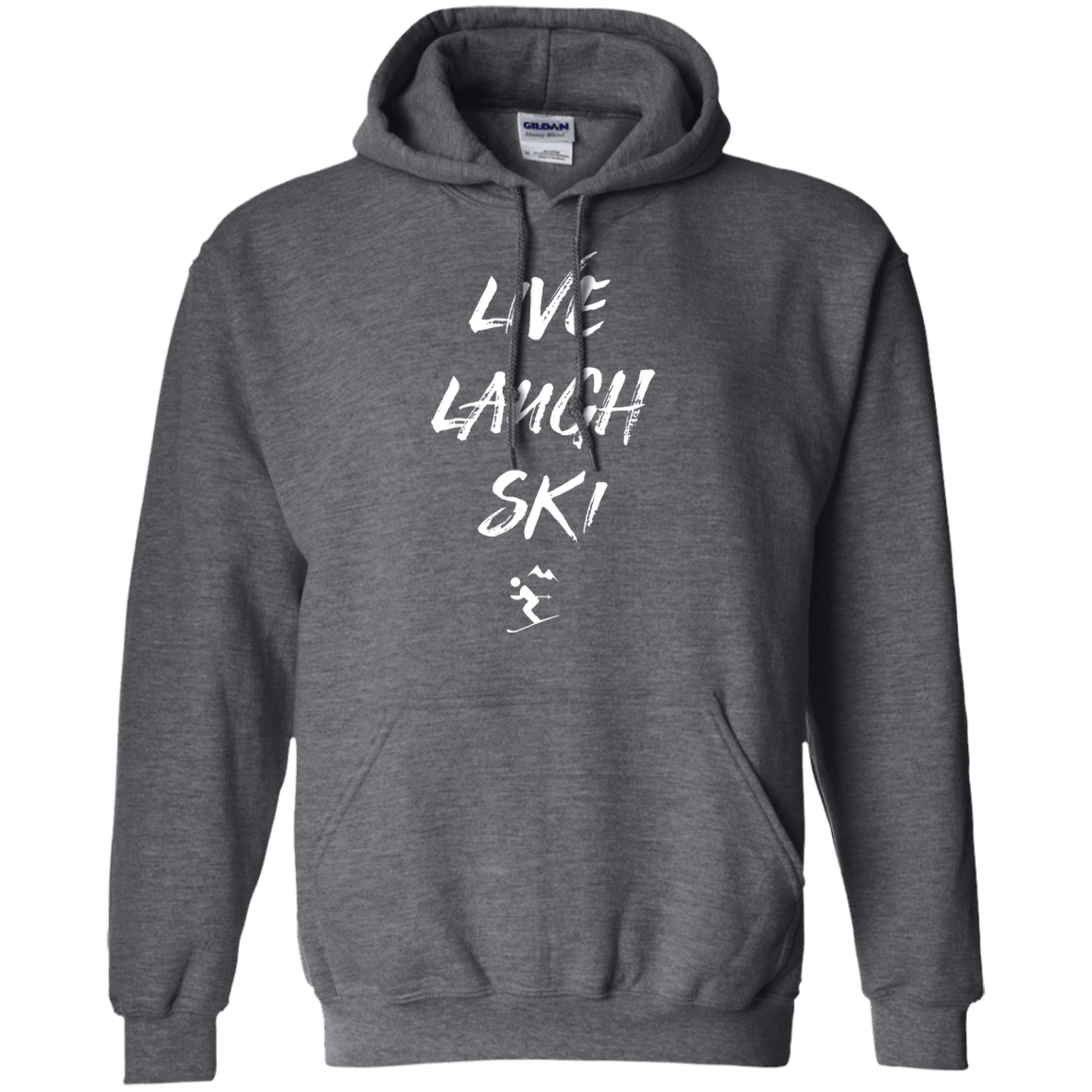 Live Laugh Ski Hoodies - Powderaddicts