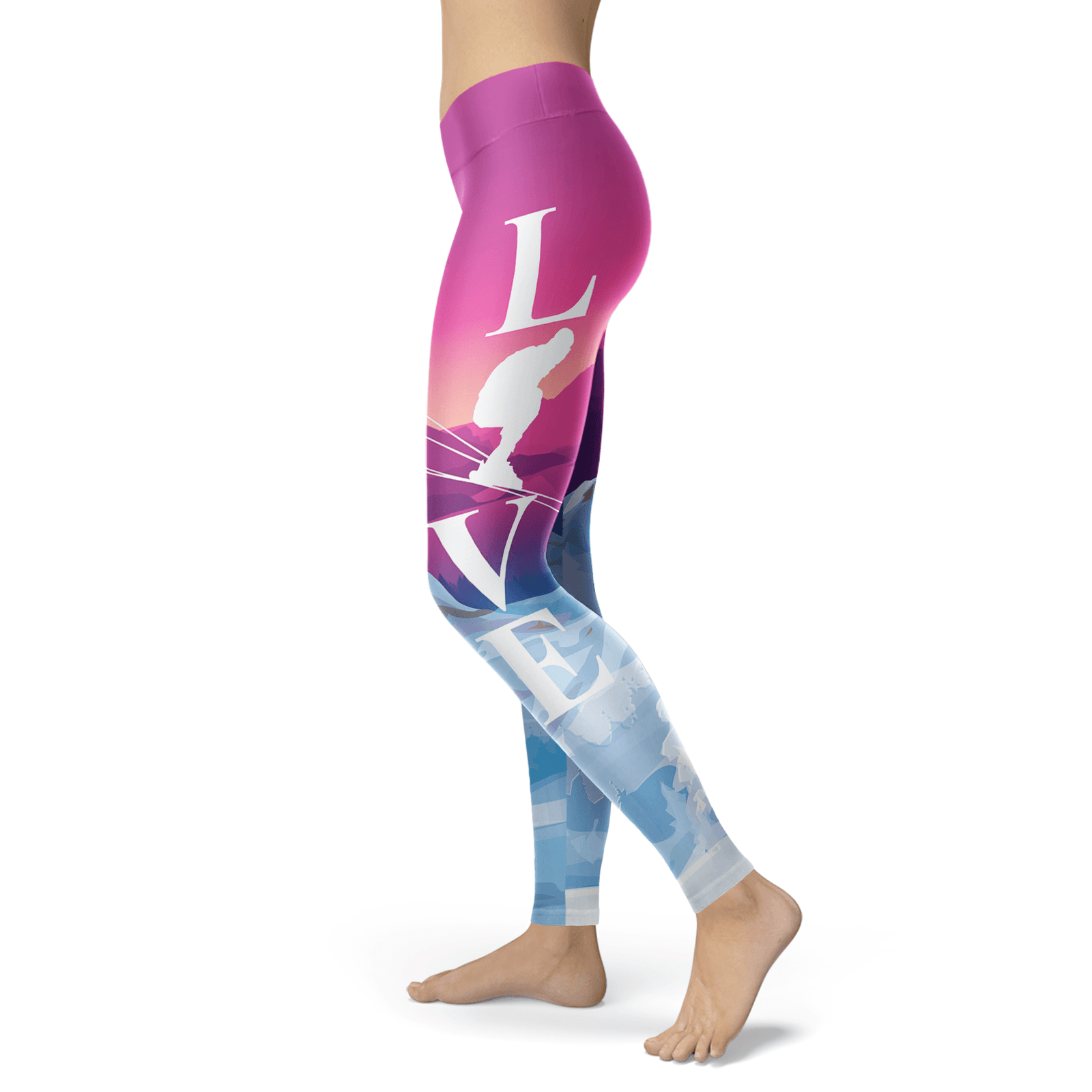 Love Ski Even At Sunset Leggings - Powderaddicts